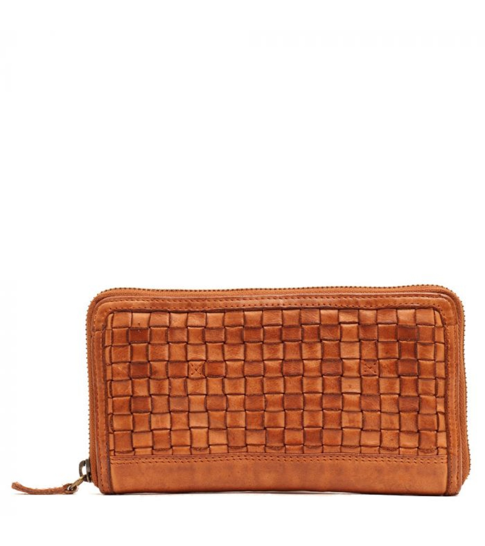 Gianni conti woven online leather bag